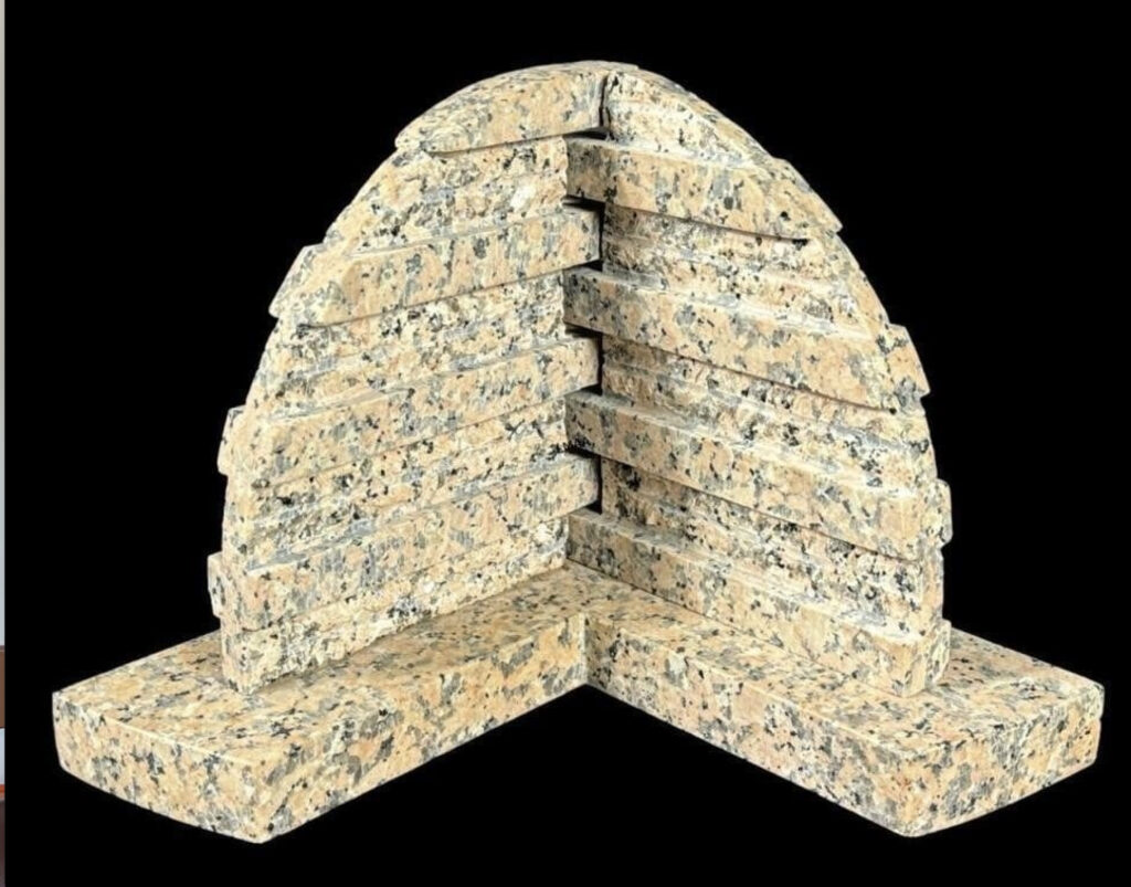 Jesus Moroles' "Texas Shield," 2007, one of the treasures up for acquisition in The Lester Marks Curated Collection Auction