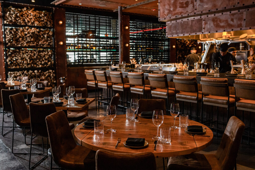 Berg Hospitality Groups' Prime 131 exudes a masculine ambience with interior designer Gail McCleese interpreting Ben Berg's concept