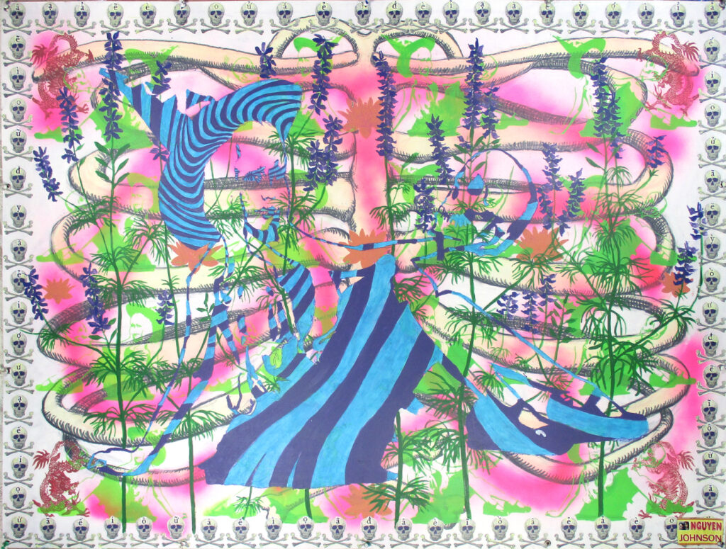 Duyen Nguyen and Jeremiah Johnson's "Spellbound," 2020, is part of the artists' "Nguyen Johnson Collaborative" collection (Photo by Jeremiah Johnson)