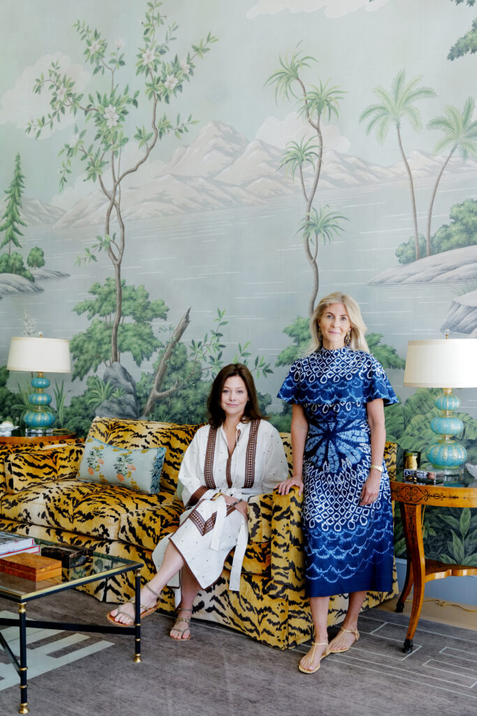 Designer Julie Hayes and Merry Vose.  (Photo by Tony Krash)