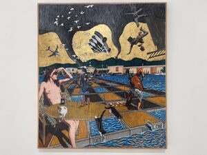 Dallas tin district Ro2 Art Gallery – Wheeler brothers creation myth (Photo by Ro2 Gallery)