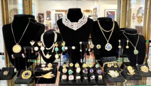 A collection of fine jewelry at a dallas estate sale
