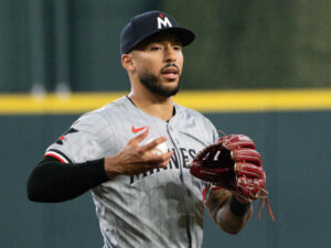 The Houston Astros beat the Minnesota Twins, at Minute Maid Park