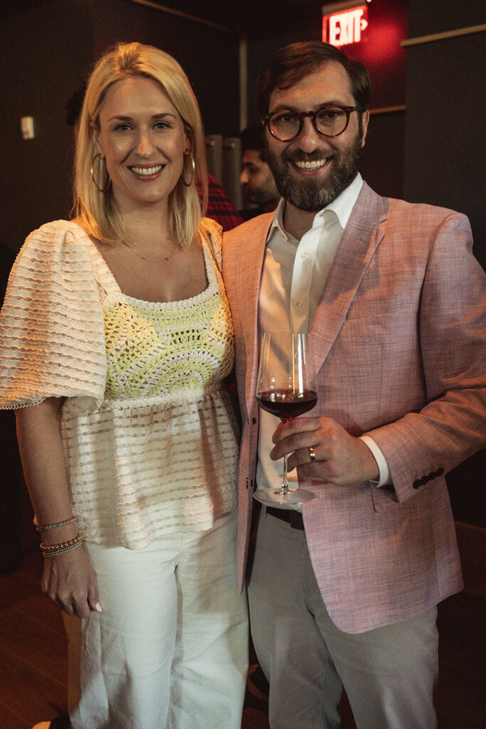 Bailey & Simon Haidamous at the opening of Azumi in River Oaks District. (Photo by Jonah Tijerina)