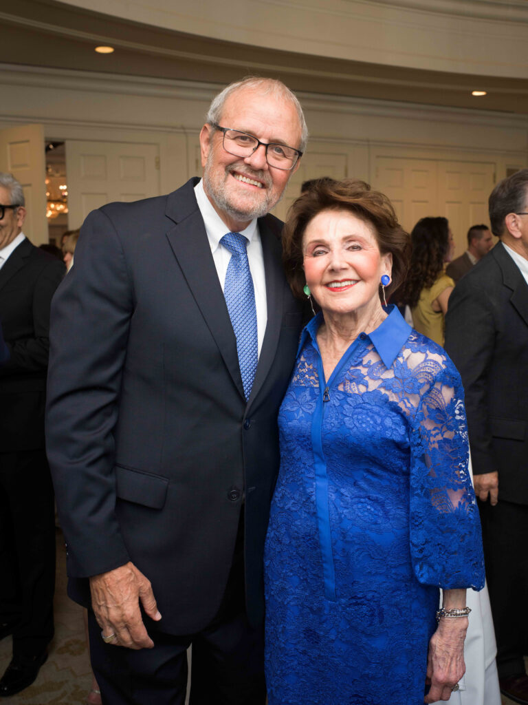 Bill Ward, Cyvia Wolff at the Houston Furniture Bank dinner  (Photo by Daniel Ortiz)
