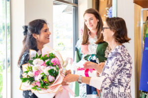 Bincy Abraham, Lauren Gow, Elizabeth DeLuca