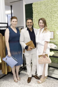 Carey Kirkpatrick, Joel Luks, and Danna White (Photo by Quy Tran)