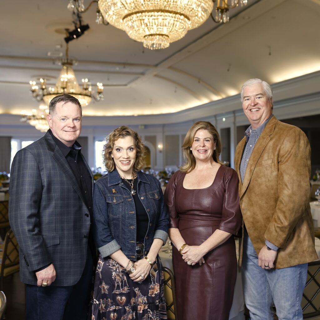 Avondale House gala chairs Emily & Allen Capps and Ashley & Christian Nelly