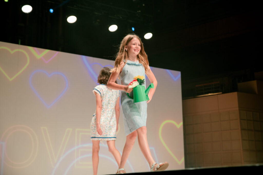 Young models hit the runway, sponsored by Highland Park Village. (Photo by The Salvation Army of North Texas)
