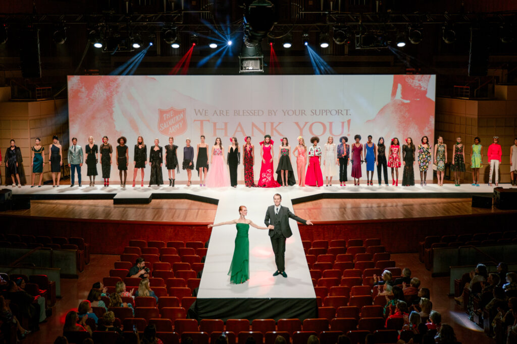 The Salvation Army of North Texas' 2024 runway, sponsored by Highland Park Village. (Photo by The Salvation Army of North Texas)