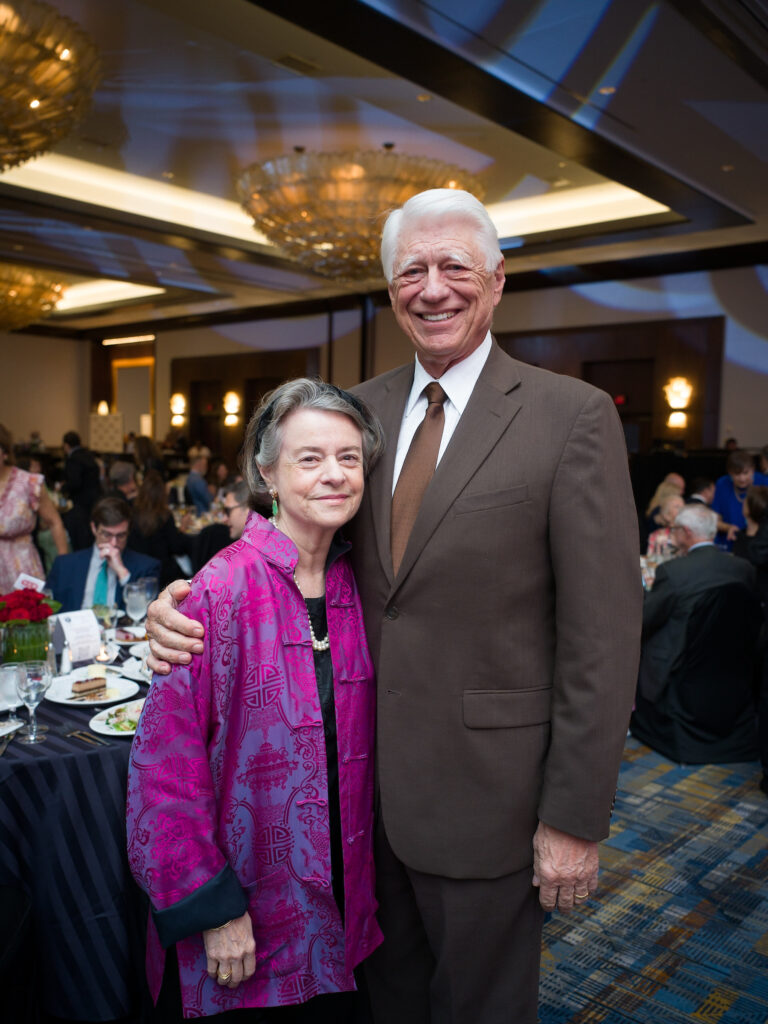 Flo McGee & Wade Upton at the Children at Risk dinner (Photo by Daniel Ortiz)