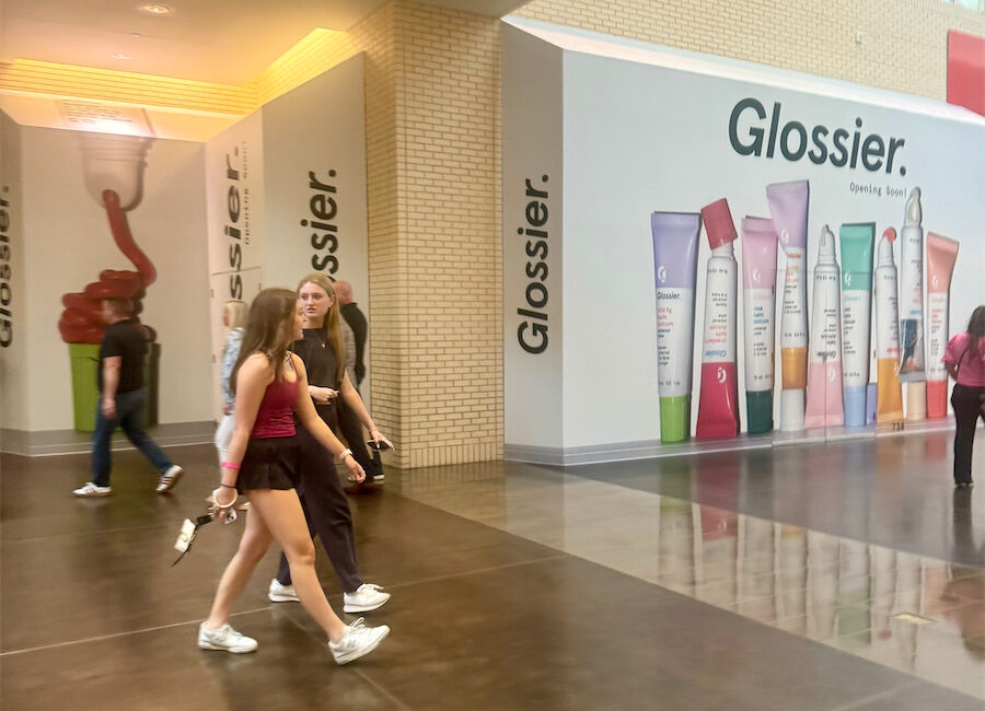 Glossier Dallas northpark center store