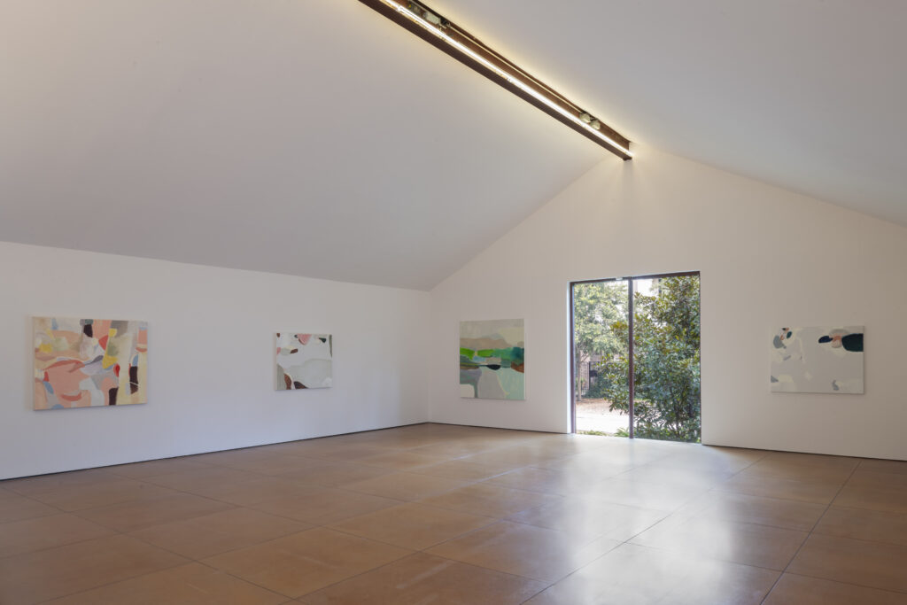 A installation view of "Terrell James: Time and Tides," which will be exhibited through June 29, 2024 at Josh Pazda Hiram Butler Gallery. (Courtesy Josh Pazda Hiram Butler Gallery, Houston)