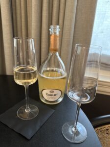 Ruinart champagne (Photo by Shelby Hodge)