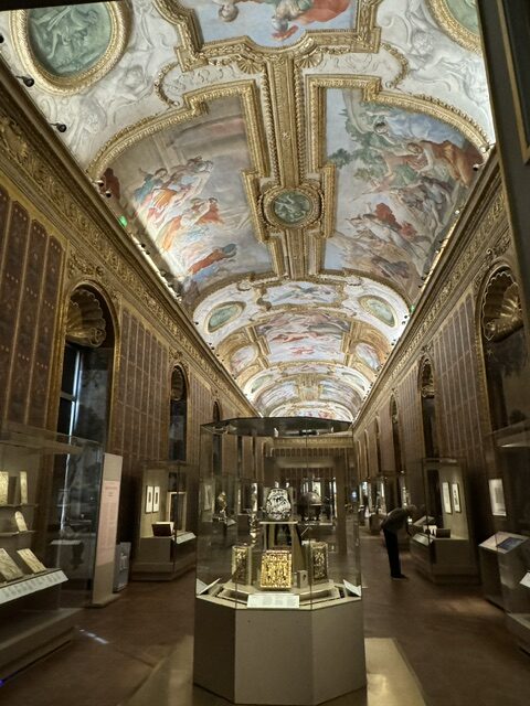 The Mazarin Galerie at the Bibliothèque nationale de France hosts a variety of ancient treasures