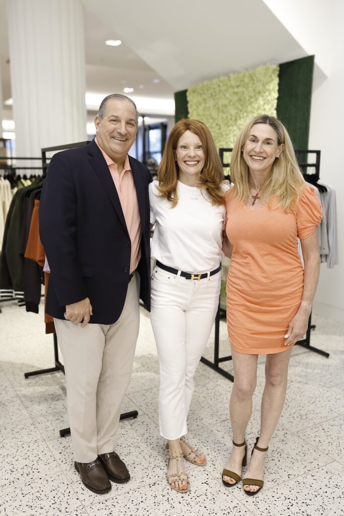 Paul Rao, Maidie Ryan, Kathryn Rao at the Camp Aspen pop-up at Tootsies (Photo by Quy Tran)
