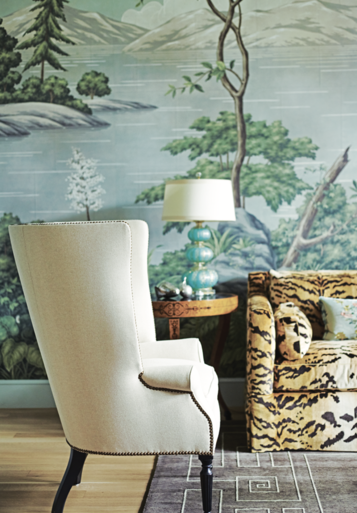 Victoria Hagan chair from George Cameron Nash.  (Photo by Richard Powers)