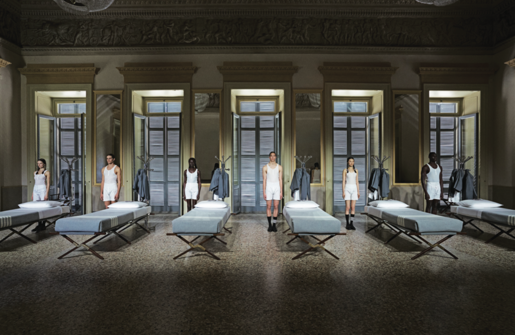 Thom Browne’s Salone de Mobile Milano installation.