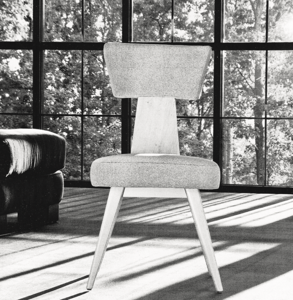 The First Chair, circa 1947.