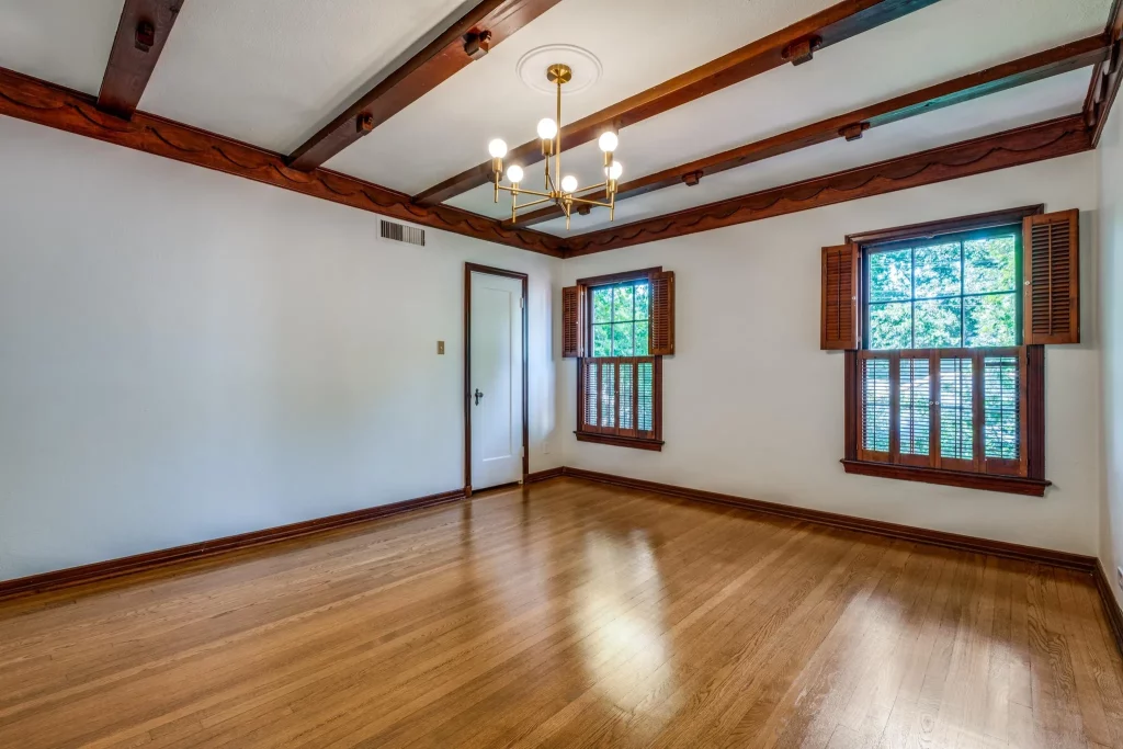 One of four bedrooms in the home. 