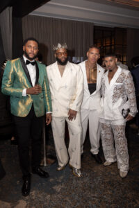 Vershon Rosette, Brandon Bell, Scott Leak (Photo by Thomas Garza
