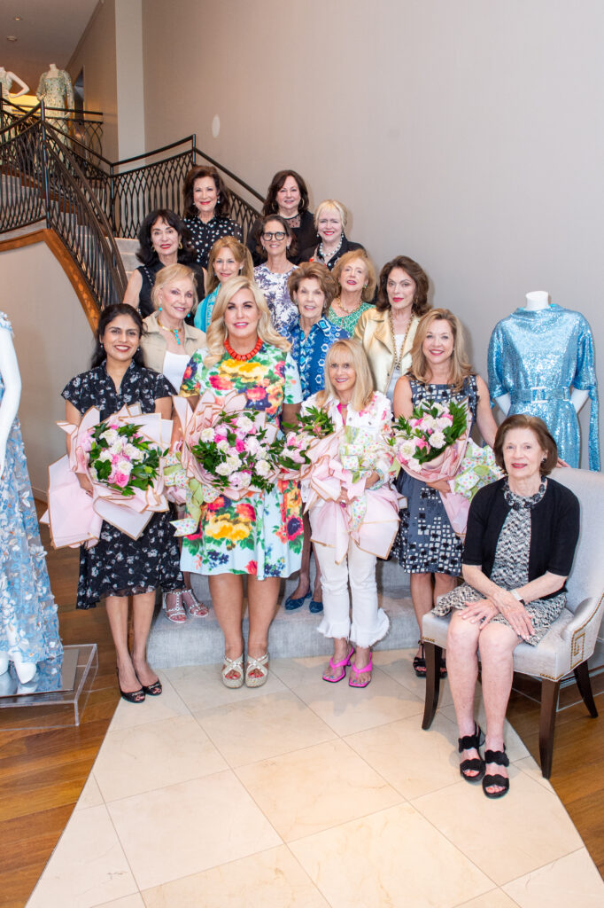 The Women of Distinction honorees and nominators at the Crohn's & Colitis Winter Ball reveal at Elizabeth Anthony (Photo by Jacob Power)