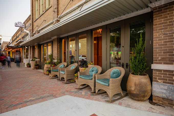 Harvest at the Masonic, a farm-to-table restaurant in McKinney, Texas. 