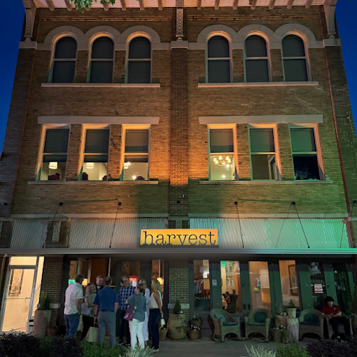 Harvest at the Masonic, a farm-to-table restaurant in McKinney, Texas. 