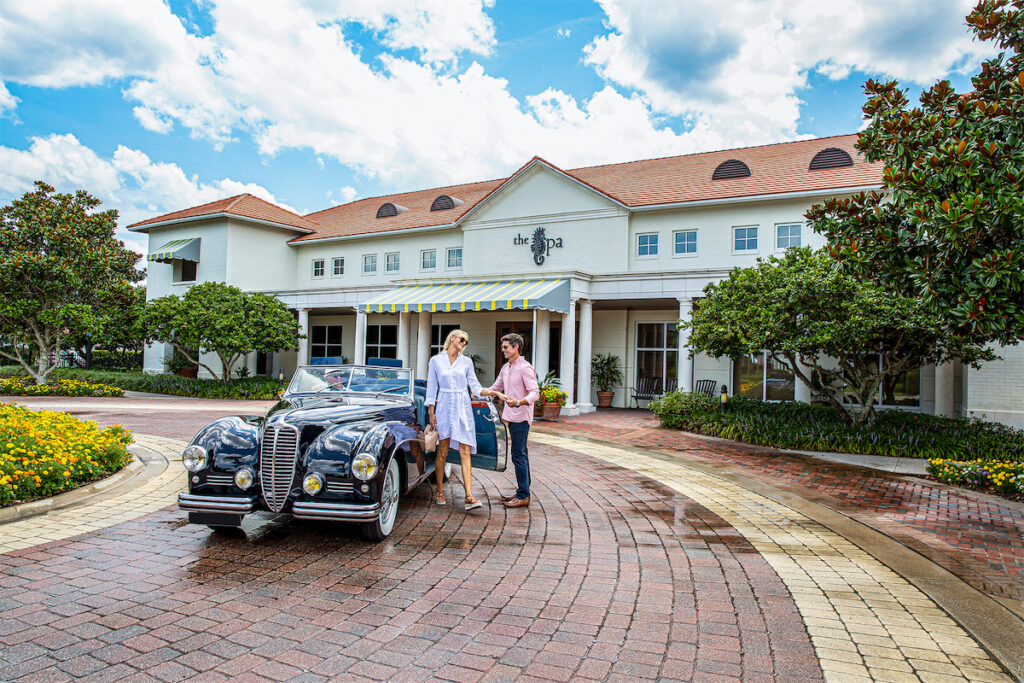 The entrance to The Spa at Ponte Vedra Inn & Club, one of the most sought-after spas in Northeast Florida.  (Photo by The Spa at Ponte Vedra Inn & Club)