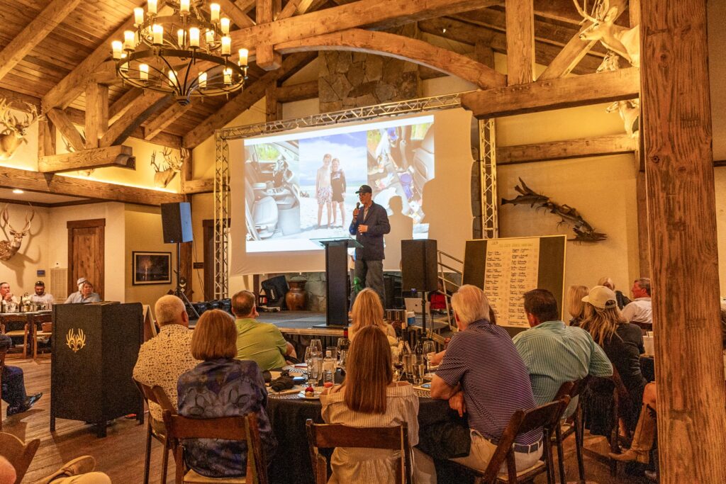 The Shootout awards dinner in the Big Easy Lodge
