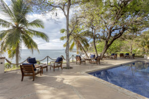 Rancho Santana Nicaragua dining and beach