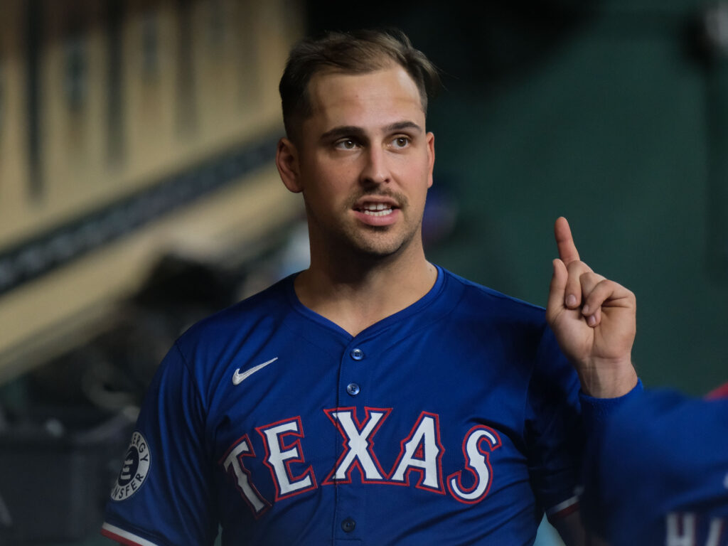 The defending world champion Texas Rangers still think they have a point to make. (Photo by F. Carter Smith) 