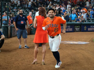 The Houston Astros beat the Miami Marlins then the Texas Rangers behind Hunter Brown, Yordan Alvarez and Jose Altuve at Minute Maid Park