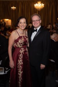 Barbara Burger, John Mangum; Photo by Wilson Parish