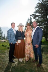 Bill and Christine Gutknecht, Rachel and Tom Regan (Daniel Ortiz) (Photo by Daniel Ortiz) aspen mountain