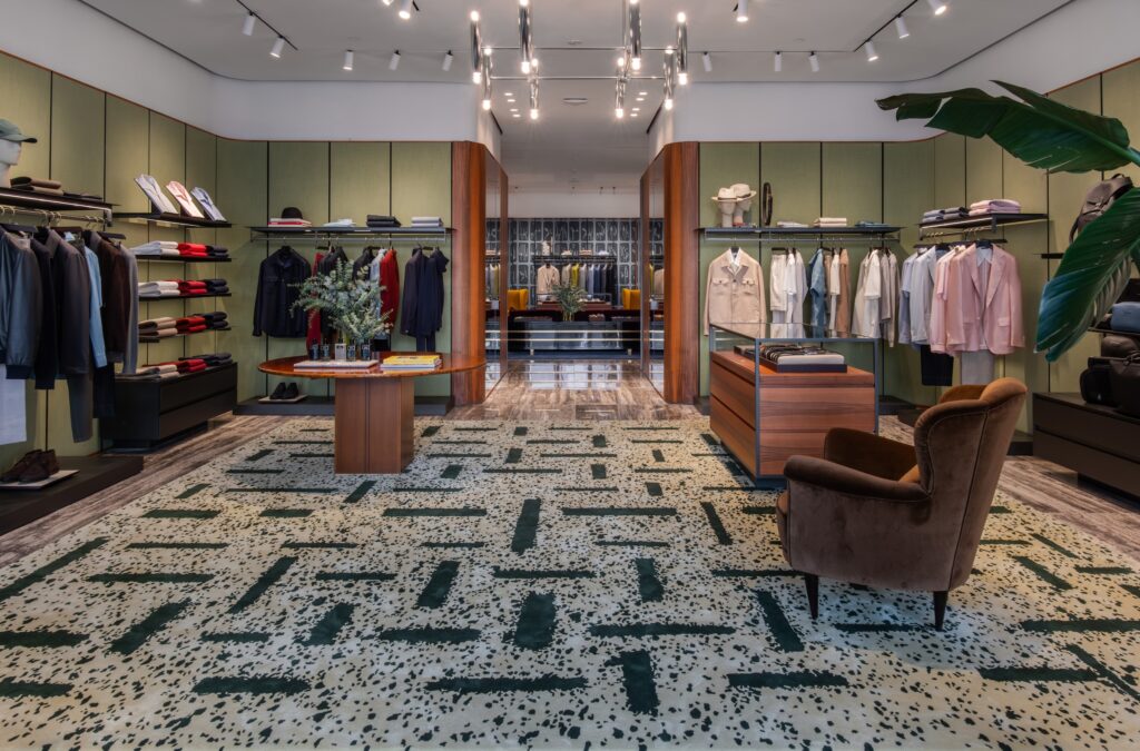 Brioni's first store in Houston opened in River Oaks District under Tilman Feritta's ownership. (Photo by Caroline Fontenot)