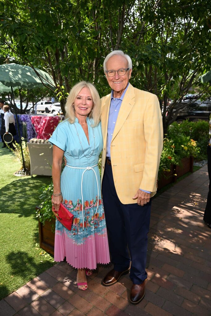 Cheryl Boblitt & Bill King at the Memorial Hermann Foundation events in Aspen (Photo by Daniel Ortiz)
