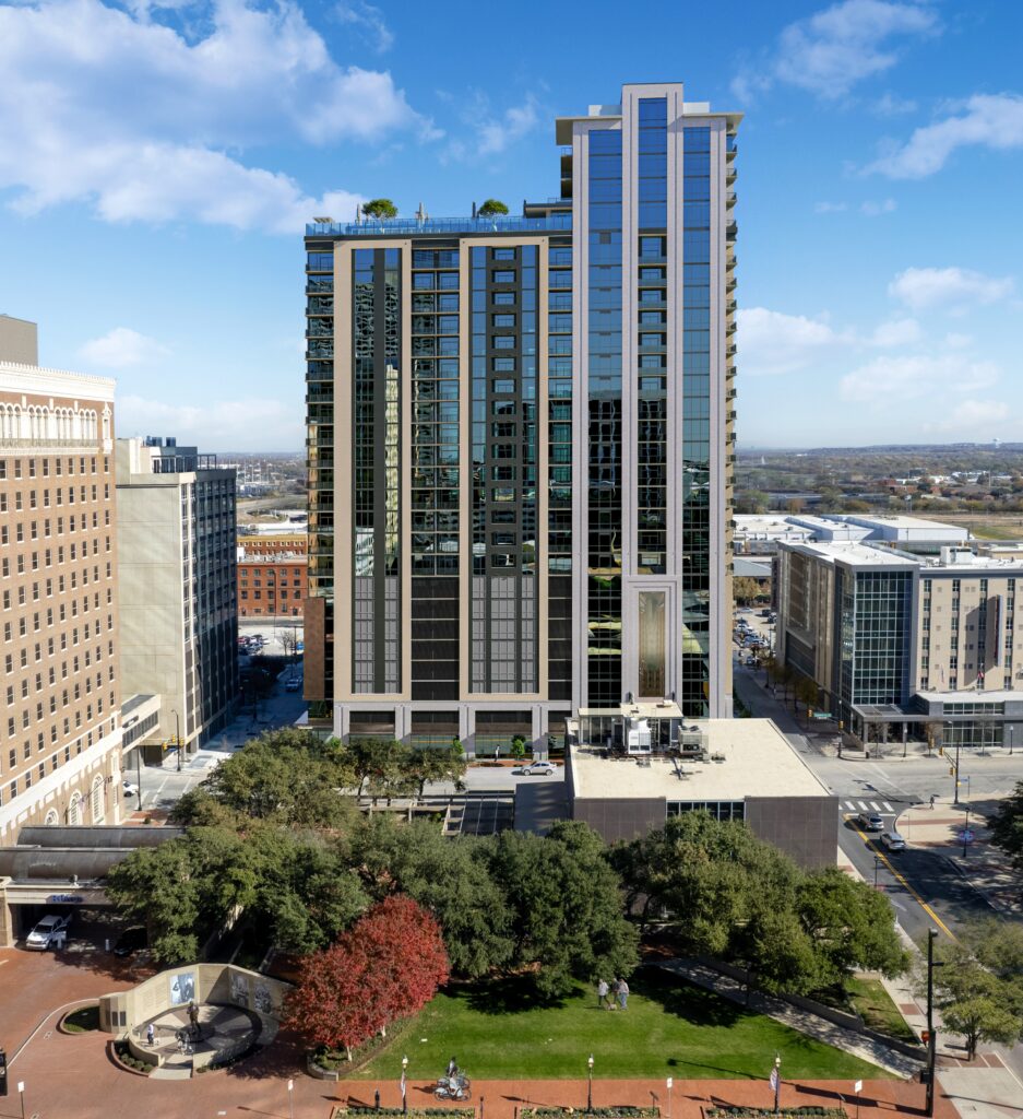 Fort Worth's newest 27-story high rise — Deco 969.