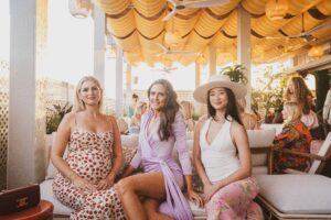 Demi McCormack, Lauren Paine and Ashley Tsai