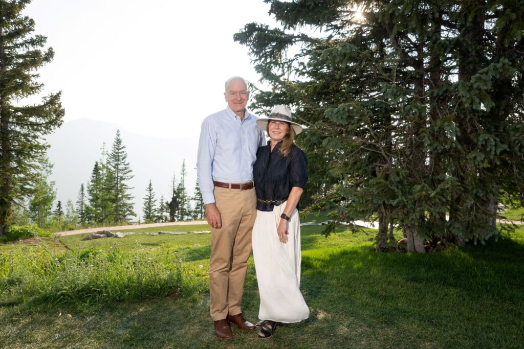 Dr. David & Tonya Callender at the Memorial Hermann Foundation events in Aspen (Photo by Daniel Ortiz)