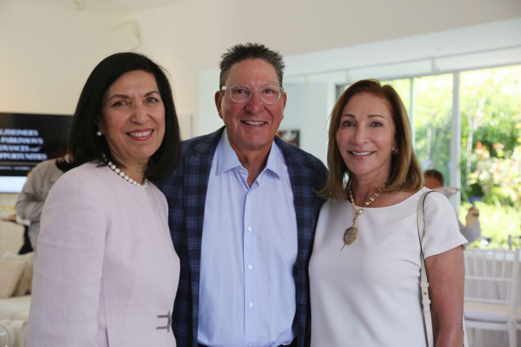 Dr. Huda Zoghbi, Scott and Soraya McClelland; Photo by Darcie Roberts