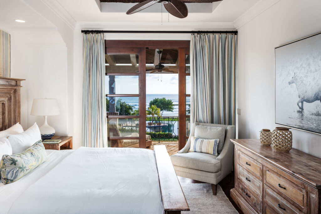 Rancho Santana's accommodation offerings span spacious rooms at The Inn or three-bedroom residences, garden casitas, all the way to six-bedroom oceanfront villas. 