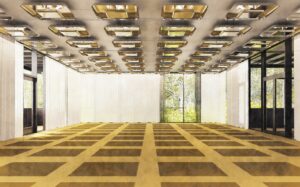 Hotel Saint Augustine – Interior Rendering -Event Space – Courtesy of Post Company