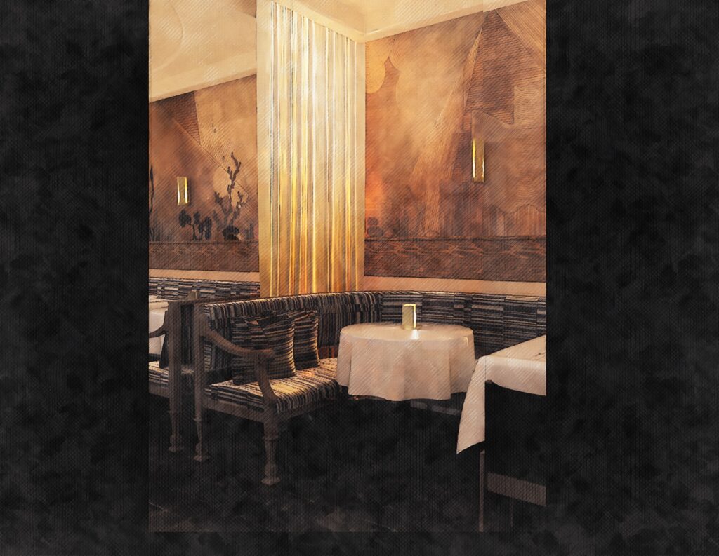 Chef Aaron Bludorn's Restaurant Perseid in Hotel Saint Augustine set to open in Mid-November. (Rendering courtesy of Post Company)