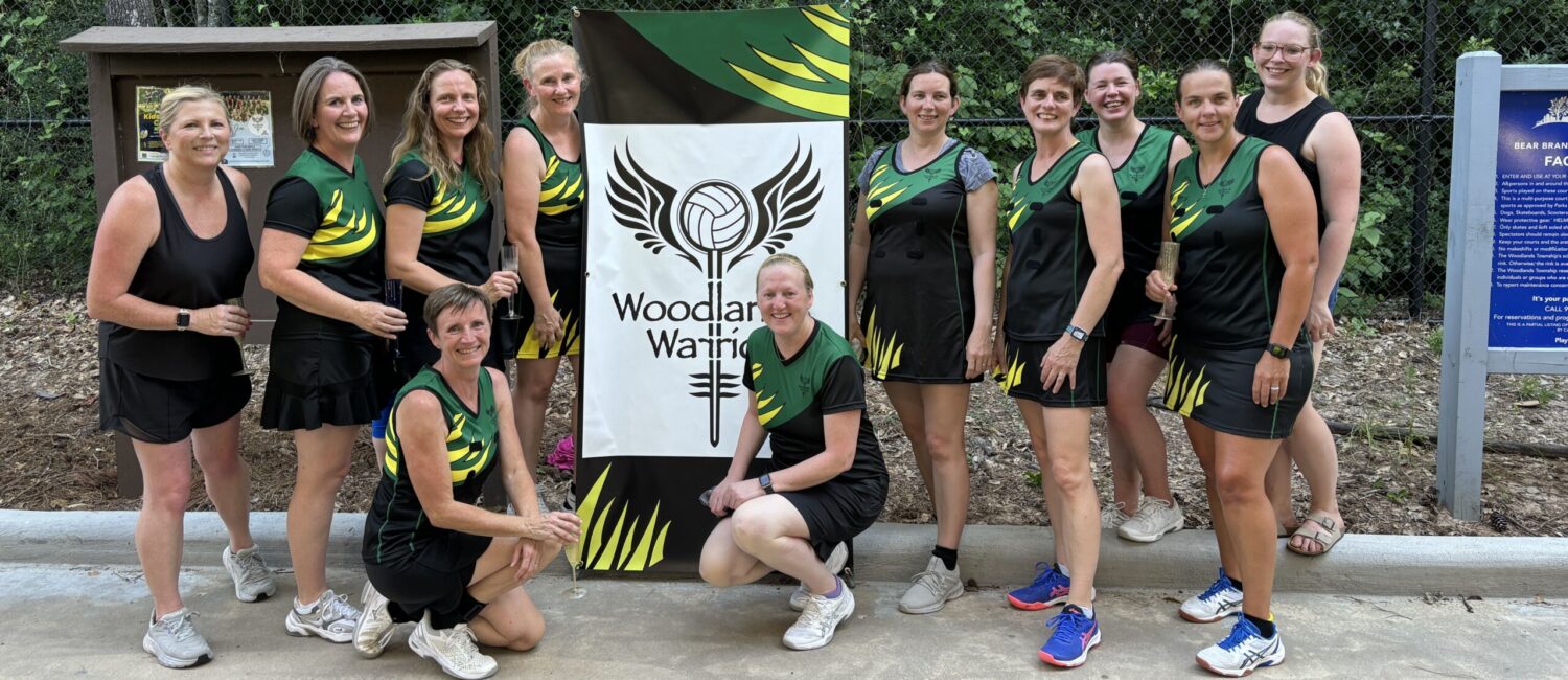 Woodlands Warriors Netball team photo