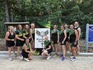 Woodlands Warriors Netball team photo