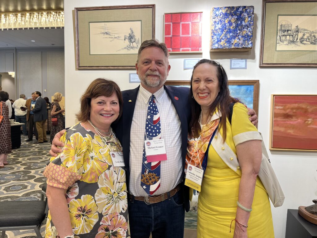 Leslie Baker & honoree Michael Grauer, Catherine D. Anspon at CASETA 2024 (Photo by Jenna Baer)
