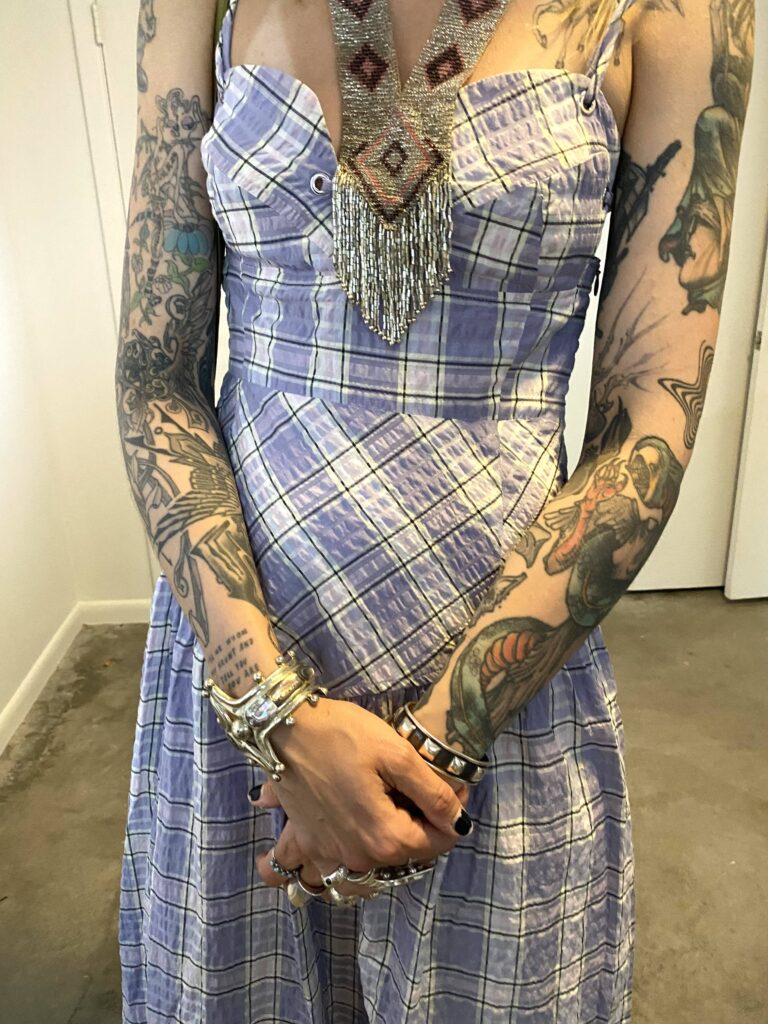 The style at FLATS' "Interwoven." (Photo by Catherine D. Anspon)