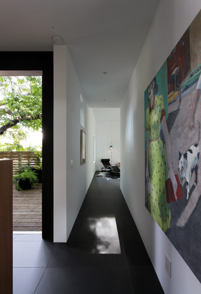  'House in the Air' at 1002 Edwards in the First Ward Arts District (Photo by Scott Strasser)