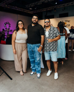 (L) Tabitha Rose, Anthony Rose, Thomas Fields (Photo by William Issac)